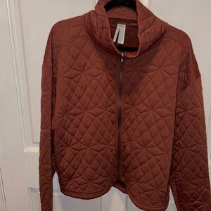 RBX light weight zip up quilted jacket